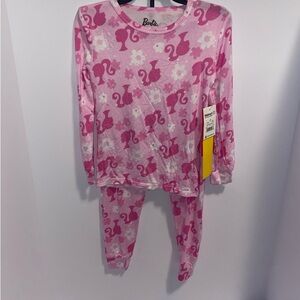 Barbie Pink Squirrel Pattern Pajama Set